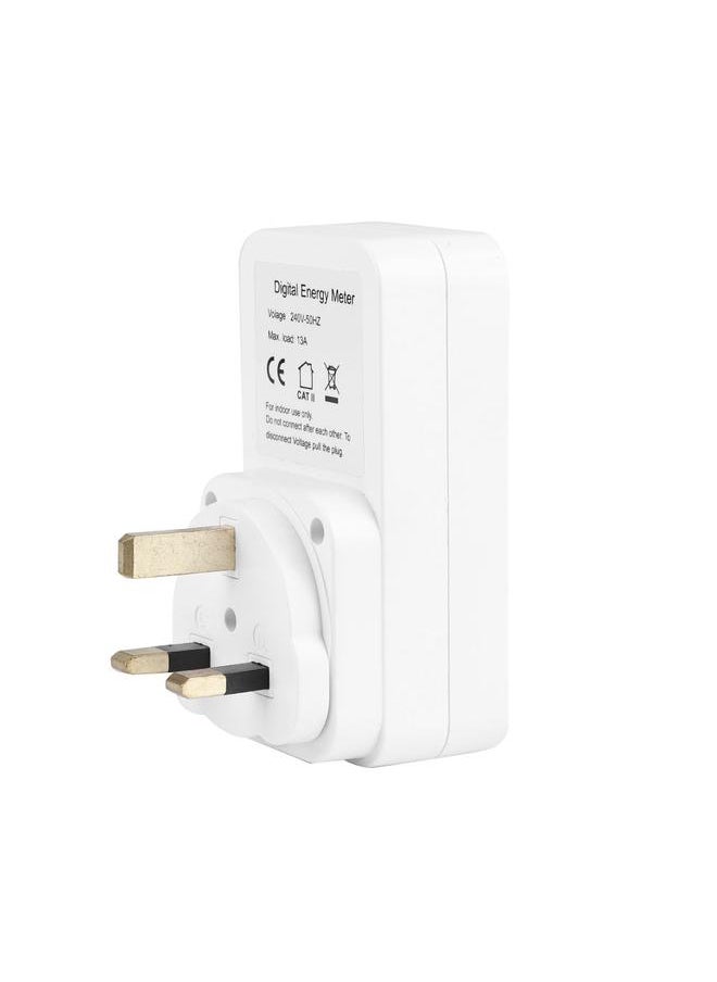 Thoraya Digital Multifunction Energy Metering Socket Power Voltage Meter Monitor  (VDE)  - Image 1