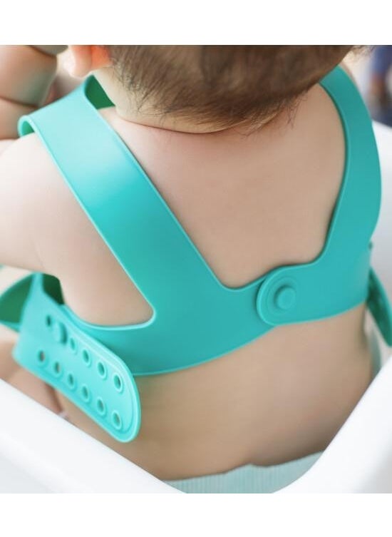 OiOi Silicone Bib Green  - Image 3