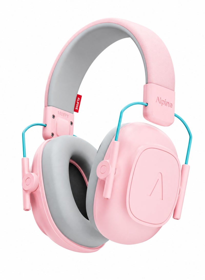 Alpine Muffy Kids Earmuffs for Children 5-16 Years Old, Pink - Image 2