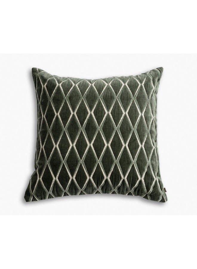 2XL Home Ivo Cushion Cover Green - Image 1