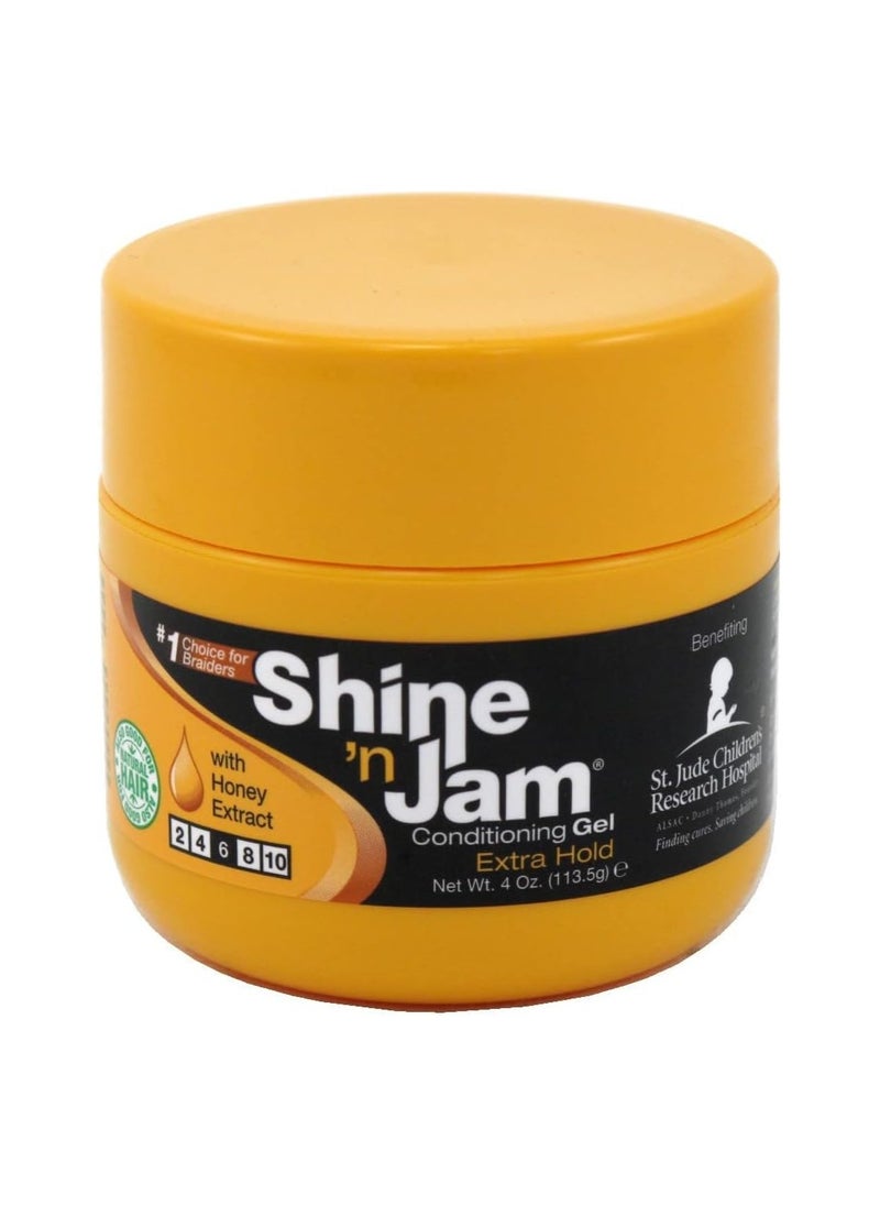 Shine 'n Jam - Shine & Jam Ultra Firm Moisturizing Gel 4 oz - Image 1