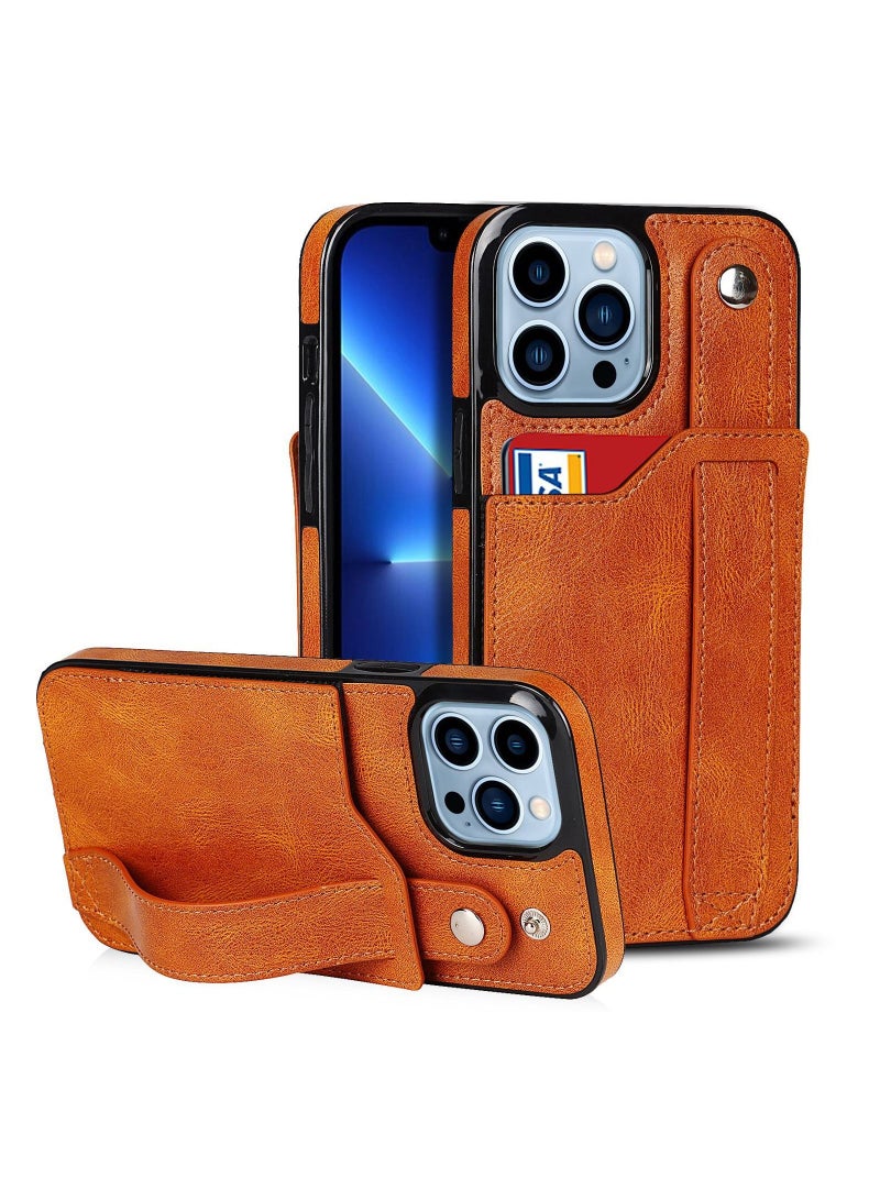 Loquat Suitable For iPhone Back Cover Anti Falling Mobile Phone Leather Case - Image 1