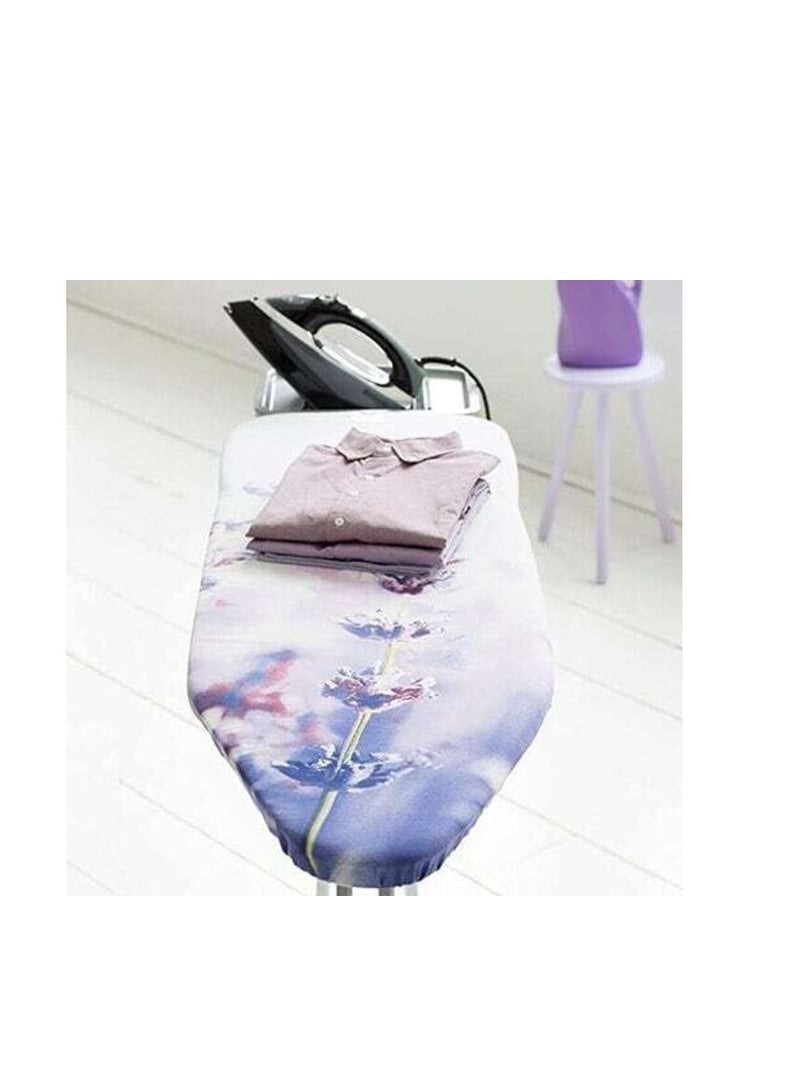 Enmac Black Ironing Board, Heat Resistant Iron Board With Steam Iron Rest, Foldable Ironing Stand. with dork Gray Color structure 110 x 34 cm - Image 2