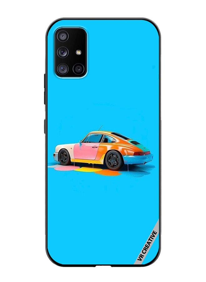 VR CREATIVE Protective Case Cover For Samsung Galaxy A71 5G Car Design Multicolour - Image 1