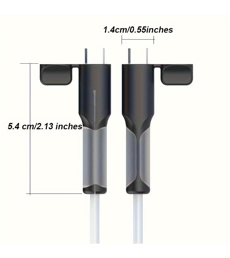 كابل بيانات أزرق سماوي من USB إلى تايب C مع غطاء حماية مقاوم للكسر لشحن الهاتف المحمول - Image 2