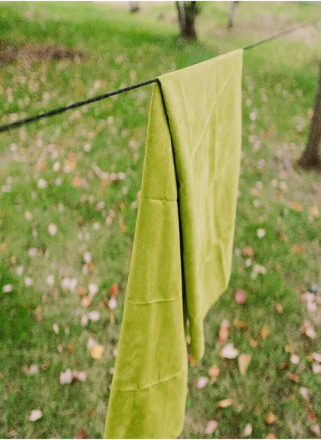 Gear Aid - Aid Quick Dry Microfiber Towel For Travel, Camping And Sports, Od Green, L, 30” X 50” - Image 1