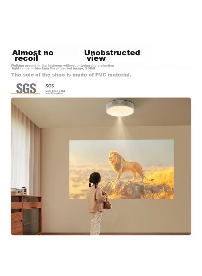 XGIMI Jmgo Sunlight Smart Bedroom Ceiling Light Projector, Home Projector, Three-in Shape, Full Spectrum Eye Protection, Government Subsidy - Image 1