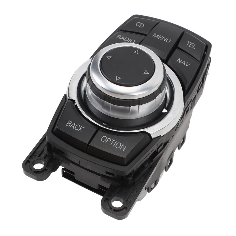 Center Console Multimedia Knob 10PIN 9206444 Media Switch Navigation Controller Mouse for 5 Series F07 GT F10 F11 2008‑2011 - Image 1