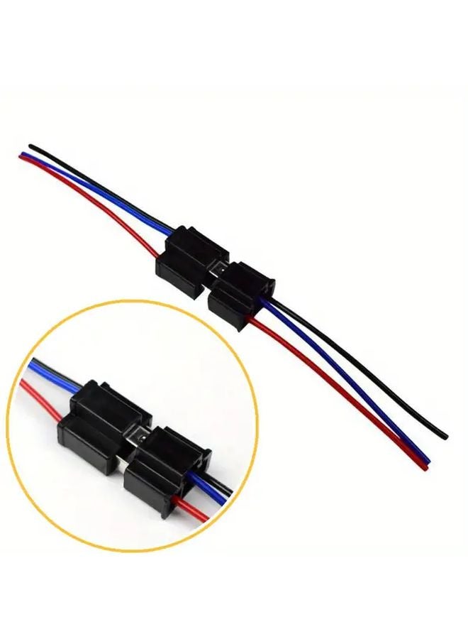 H4M Female To H4G Male Car Headlight Bulb Power Socket Cable Adapter Harness - Image 4