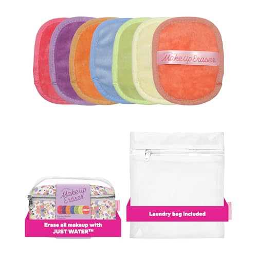Makeup Eraser The Original MakeUp Eraser 7Day Set Erase All Makeup with Just Water Including Waterproof Mascara Eyeliner Foundation Lipstick Sunscreen and More Farmers Market 7ct - Image 1