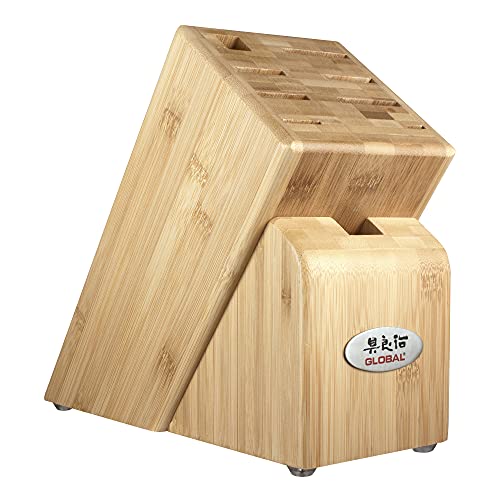 Global 10 Piece Takashi Knife Block Set - Lightweight Japanese Stainless Steel, Razor-Sharp Edge, Made in Japan (G-2, G-9, G-21, G-72, GS-5, GS-6, GSF-15, GSF-22, GKS-210), G-79589AU - Image 3