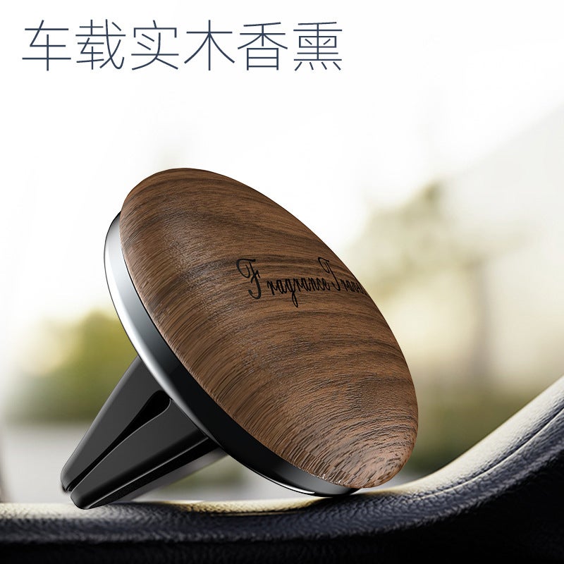 Wooden Car Air Freshener Solid Perfume - Image 2
