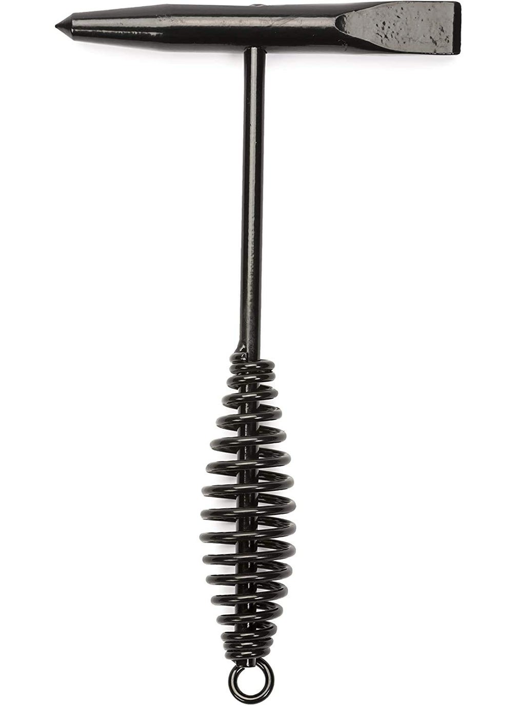 Elysian Elysian Chipping Hammer With Helical Spring Grip Double Chisel Head Tool Welding Tool Cleaning Tool 1 Pc  - Image 1