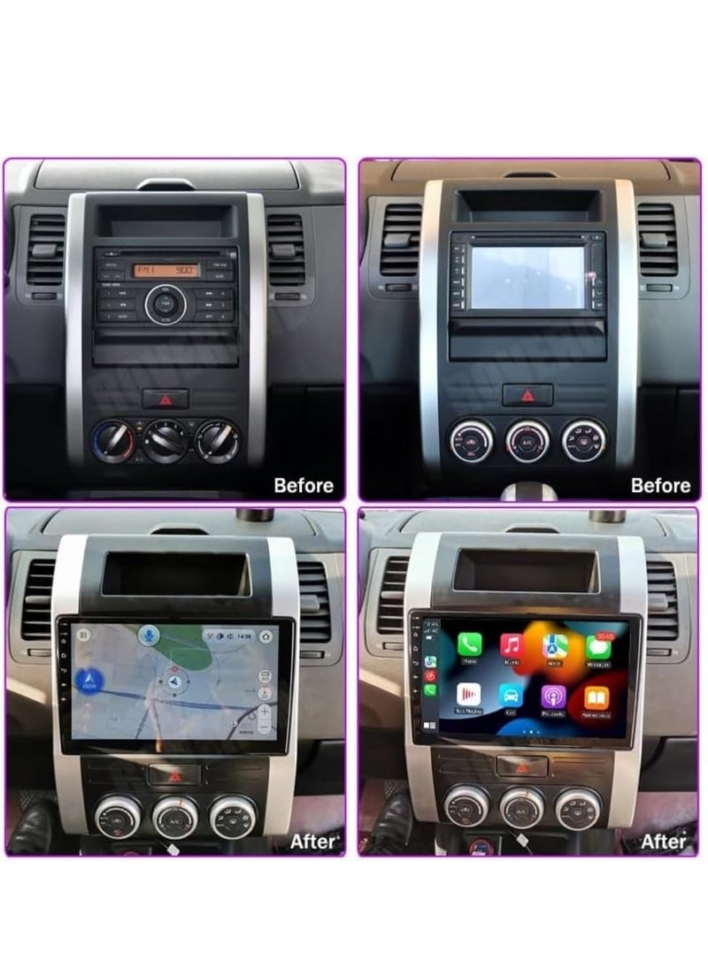 فيريكس ستيريو سيارة أندرويد لـ Xtrail X-Trail 2008 إلى 2013 يدعم Carplay Android Auto سماعة لاسلكية تعمل بالبلوتوث USB يوتيوب Netflix متجر جوجل بلاي كاميرا AHD متضمنة ملاحة واي فاي راديو DSP  - Image 2