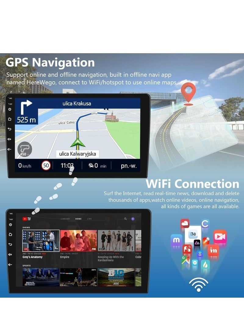 فيريكس ستيريو سيارة أندرويد لـ Xtrail X-Trail 2008 إلى 2013 يدعم Carplay Android Auto سماعة لاسلكية تعمل بالبلوتوث USB يوتيوب Netflix متجر جوجل بلاي كاميرا AHD متضمنة ملاحة واي فاي راديو DSP  - Image 5
