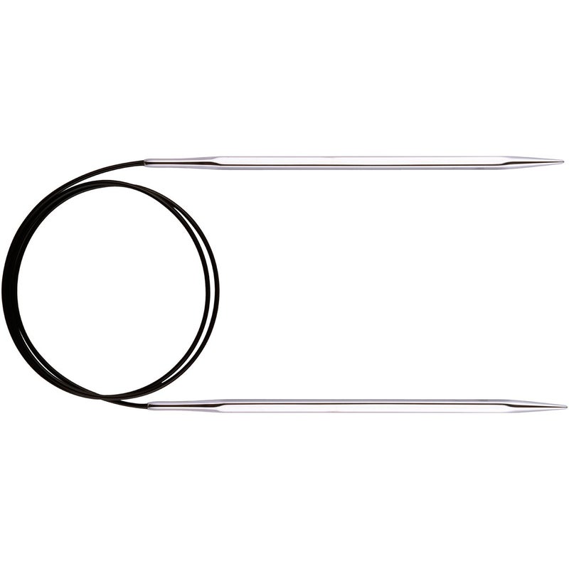 Knitter's Pride 7/4.5mm Cubics Platina Fixed Circular Needles, 16" - Image 3