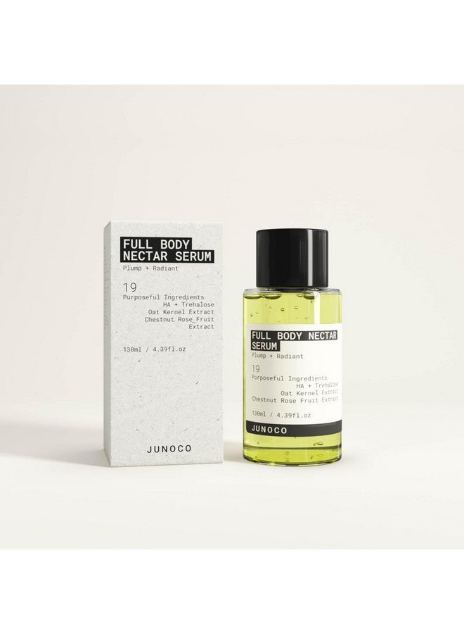 چونو & كو. سيروم نكتار للجسم بالكامل من جونو آند كو، لوشن مغذي ومرطب بخلاصة طبيعية، 130 مل/4.39 أونصة سائلة - Image 2