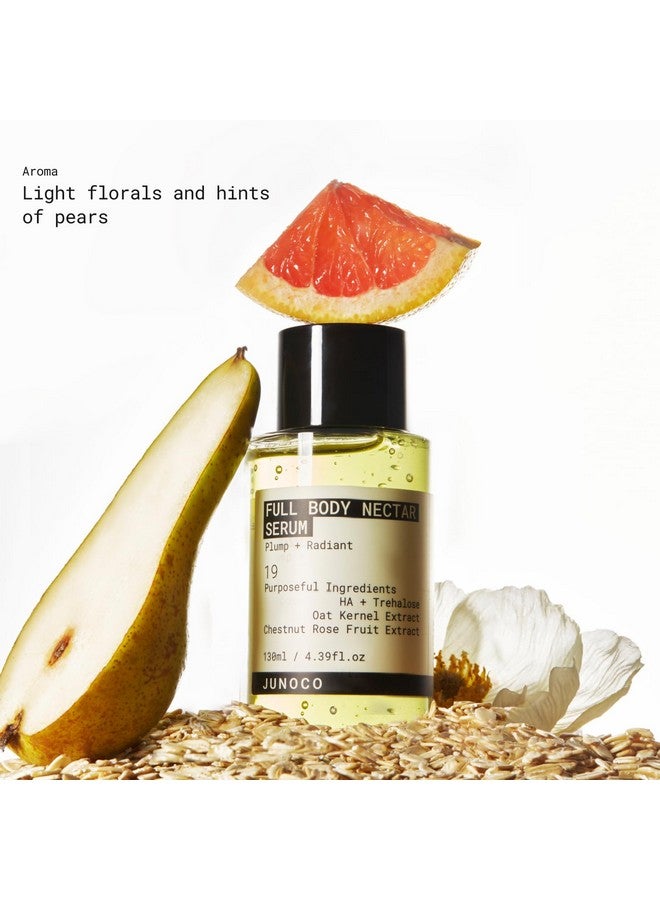 چونو & كو. سيروم نكتار للجسم بالكامل من جونو آند كو، لوشن مغذي ومرطب بخلاصة طبيعية، 130 مل/4.39 أونصة سائلة - Image 4