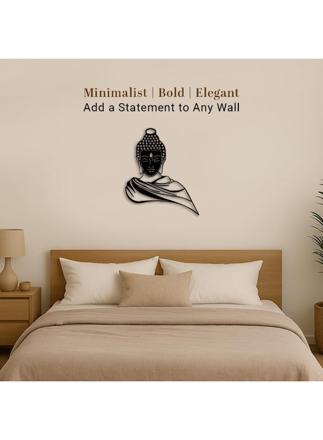RIGID Buddha Metal Wall Art 1 - Image 4