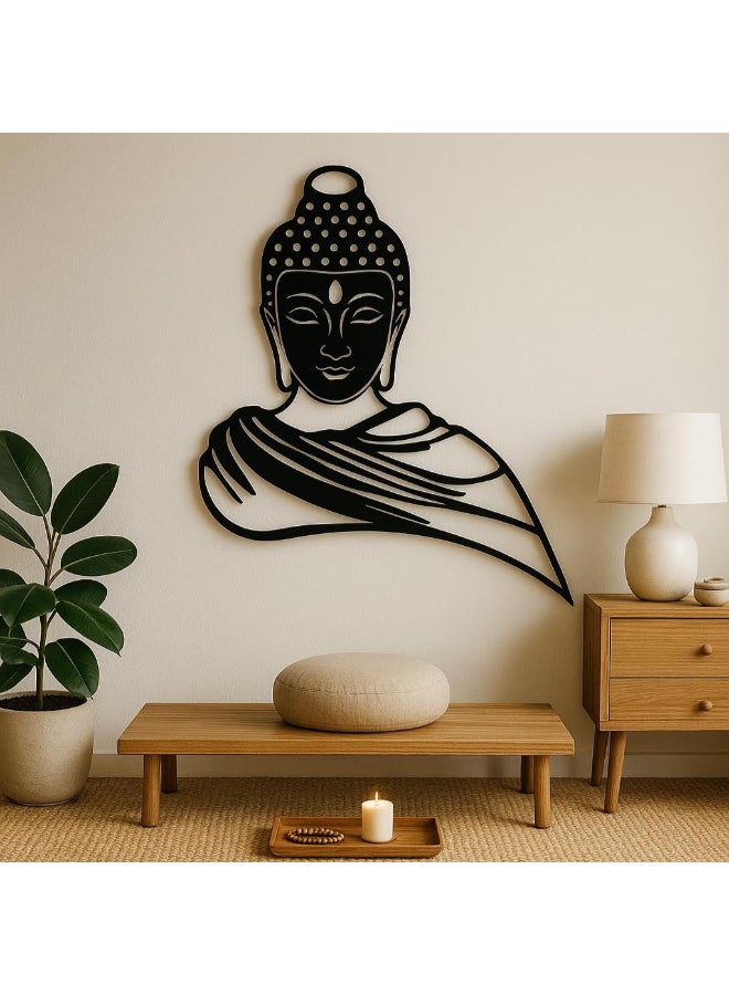RIGID Buddha Metal Wall Art 1 - Image 1