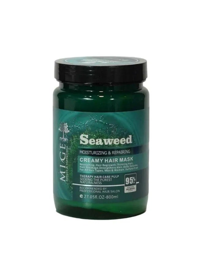 Mige Seaweed Creamy Hair Mask 800 ML - Image 2