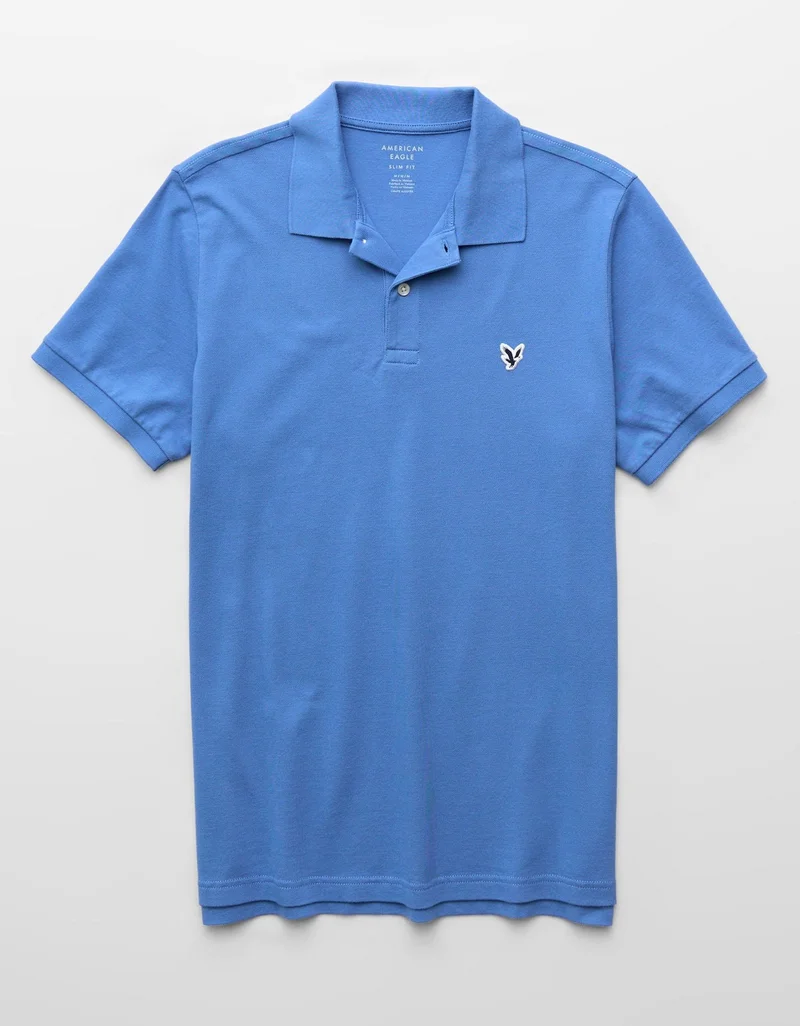 American Eagle  AE Slim Flex Polo Shirt for Men | Best Price UAE