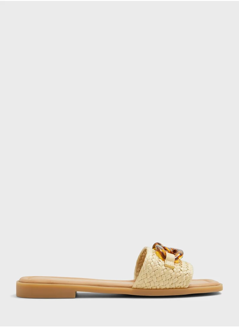 ALDO Ezie Single Strap Flat Sandals