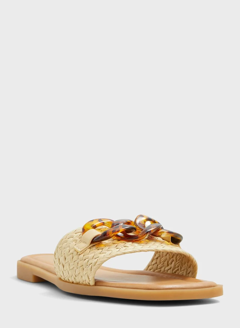 ALDO Ezie Single Strap Flat Sandals