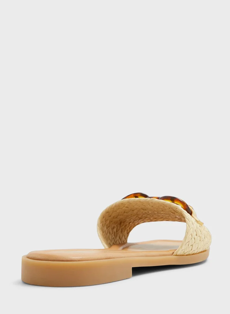 ALDO Ezie Single Strap Flat Sandals