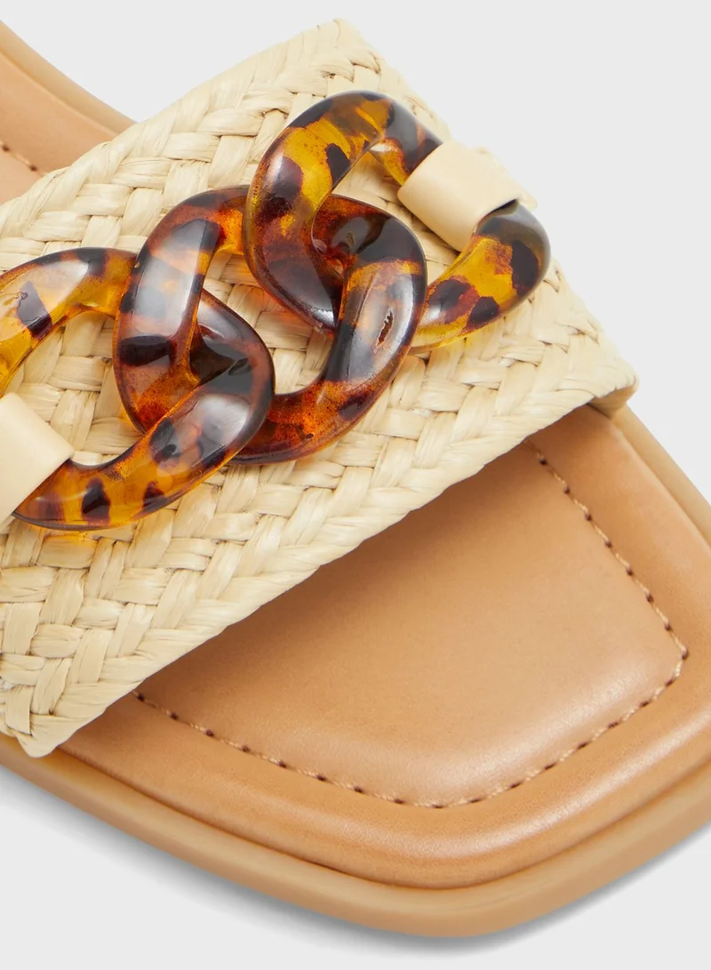 ALDO Ezie Single Strap Flat Sandals