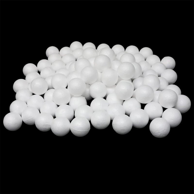 Honbay 100PCS Solid Mini Foam Balls 1 Inch Craft Foam Balls for School Project Ornaments Wedding Decorations Arts and Crafts - Image 2
