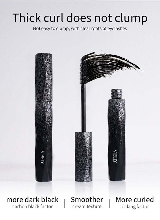 Mascara Waterproof and Non-smudge Thick Black Eyelash Primer