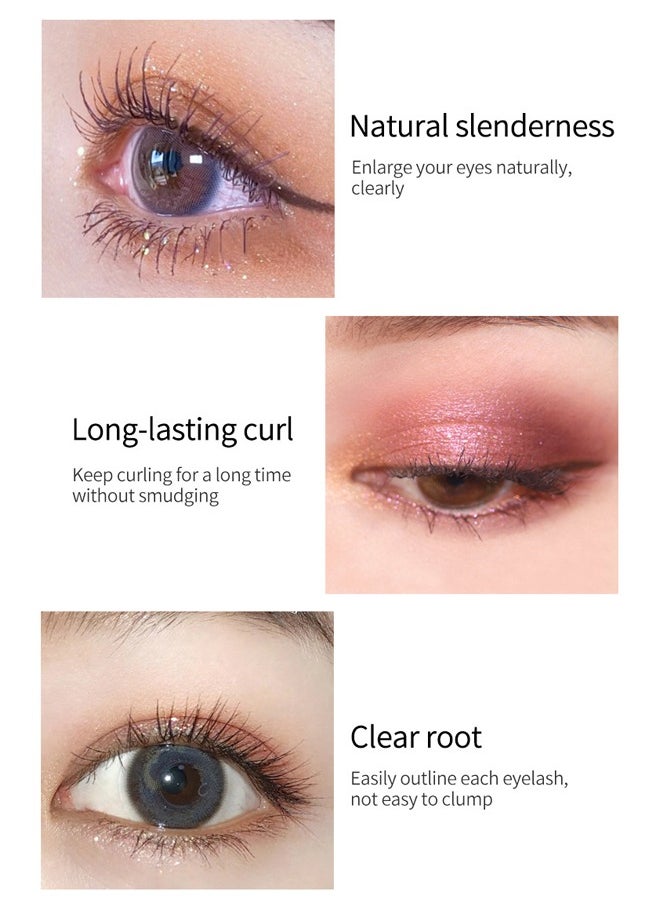Mascara Waterproof and Non-smudge Thick Black Eyelash Primer