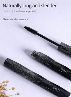 Vibely Mascara Waterproof and Non-smudge Thick Black Eyelash Primer  - Image 2