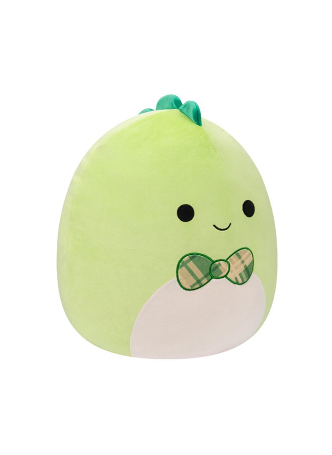 Squishmallows دميه داني جرين الديناصور بأربطة 16 إنش، مرخصة رسمياً من كيليتو، لعبة قماشية ملونة، لعبة ناعمة للأطفال، للبنات والأولاد، لعبة قابلة للغسل ومطاطية بألوان متعددة لجميع الأعمار  - Image 2