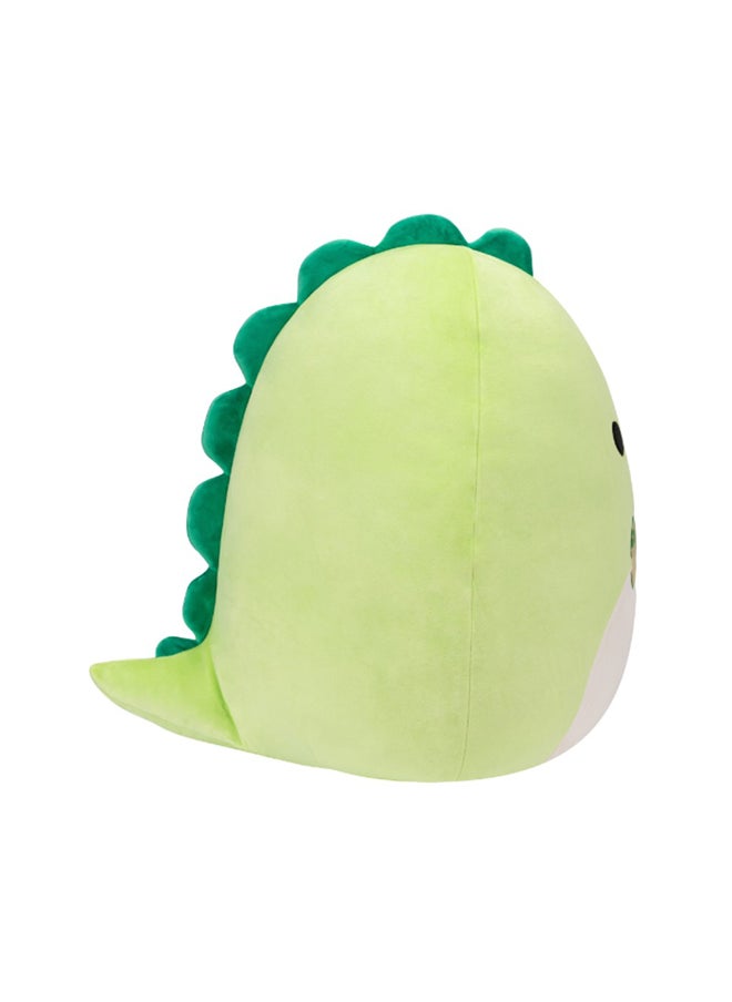 Squishmallows دميه داني جرين الديناصور بأربطة 16 إنش، مرخصة رسمياً من كيليتو، لعبة قماشية ملونة، لعبة ناعمة للأطفال، للبنات والأولاد، لعبة قابلة للغسل ومطاطية بألوان متعددة لجميع الأعمار  - Image 3