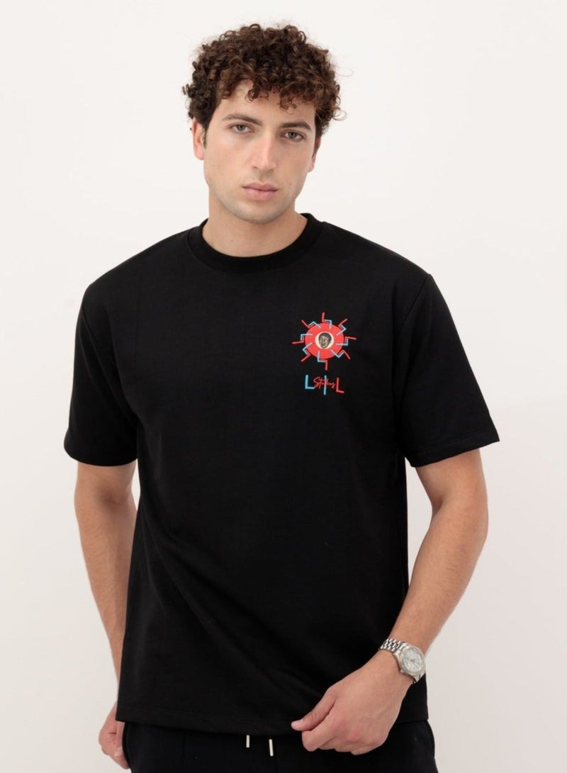 LOUKLAD Unlock The Vision Oversized Spandex Tee - Image 1