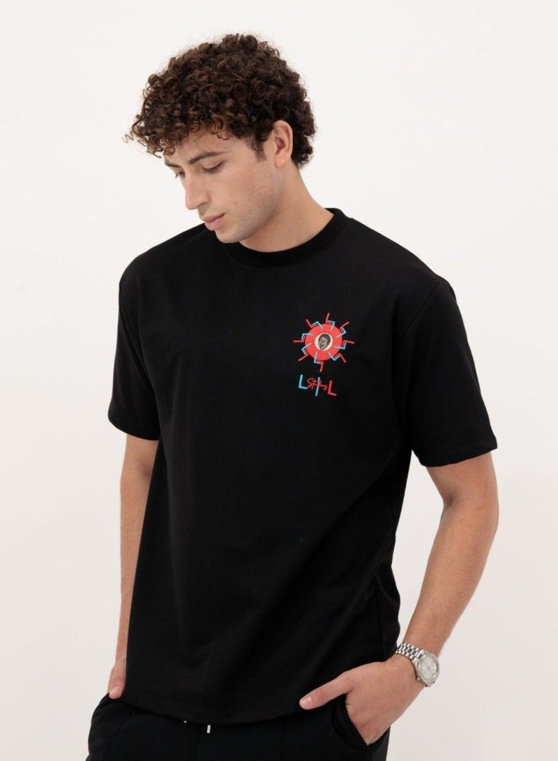LOUKLAD Unlock The Vision Oversized Spandex Tee - Image 3