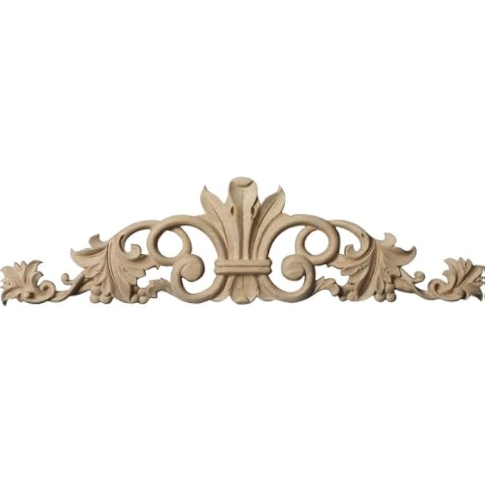 ONL12X03X01MAMA ONLAY, 12"W X 3 1/2"H X 5/8"D, MAPLE - Image 1