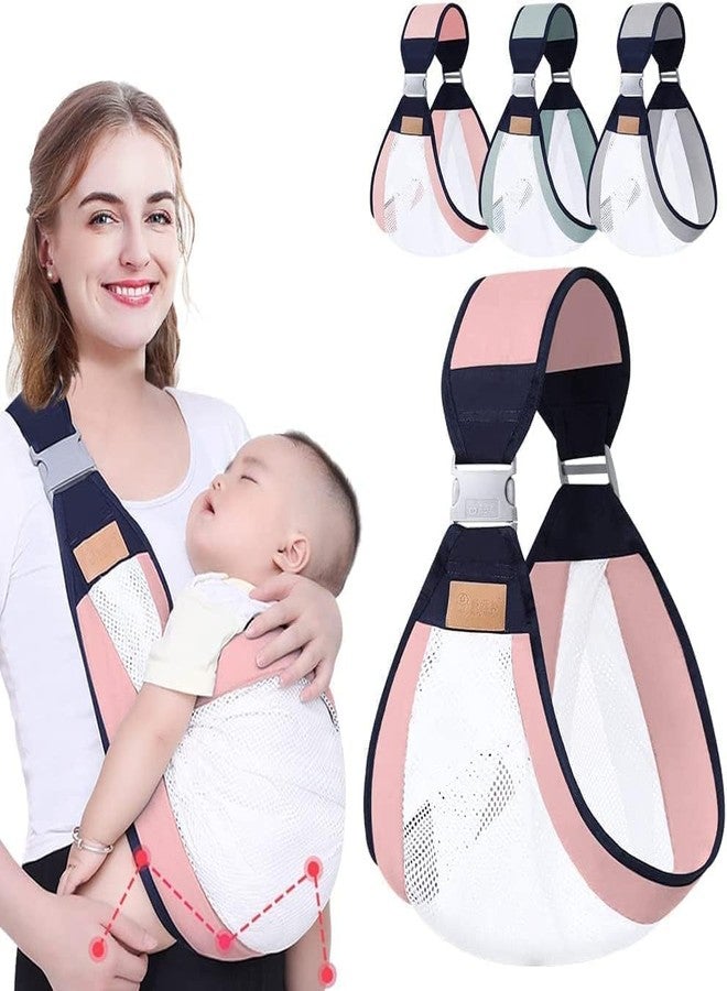 PRITASHA Baby Carrier Newborn to Toddler, Ergonomic 3D Mesh Baby Carrier Bag for 0 to 3 Year Baby, Adjustable Baby Sling Bag, Lightweight Breathable Baby Carrier Wrap with Shoulder Strap (1pcs) - Image 3