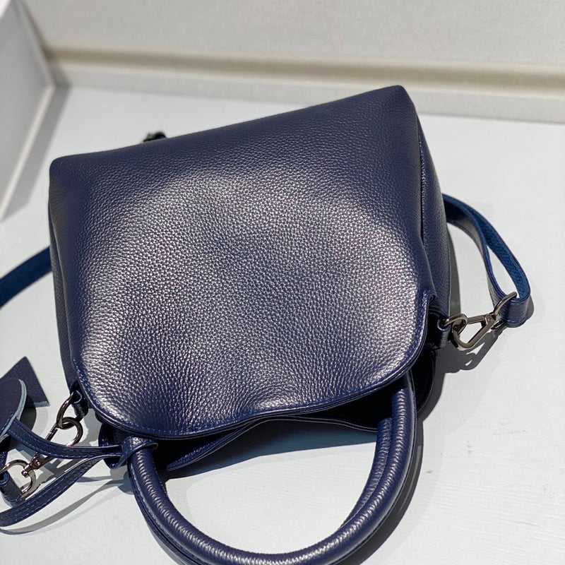 2025 First-Layer Cowhide Genuine Leather Women'S Bag Gemstone Bag Manufacturer Handbag Crossbody Bag Fashion - Image 3