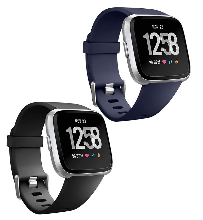 KASTWAVE Replacement Strap Compatible with Fitbit Versa, Versa 2 & Versa Lite – Unisex Silicone Band - Image 1