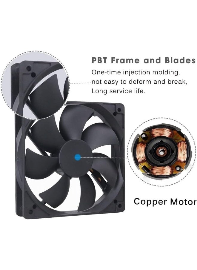 melfi Melfi Heavy Duty Industrial Ac Fan Cooling Fan 220Vac (120X120X25Mm)  - Image 4