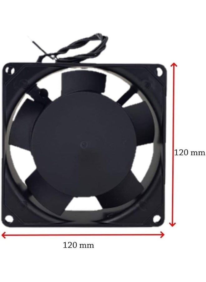 melfi Melfi Heavy Duty Industrial Ac Fan Cooling Fan 220Vac (120X120X25Mm)  - Image 2