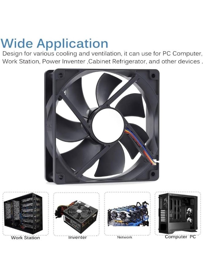 melfi Melfi Heavy Duty Industrial Ac Fan Cooling Fan 220Vac (120X120X25Mm)  - Image 5