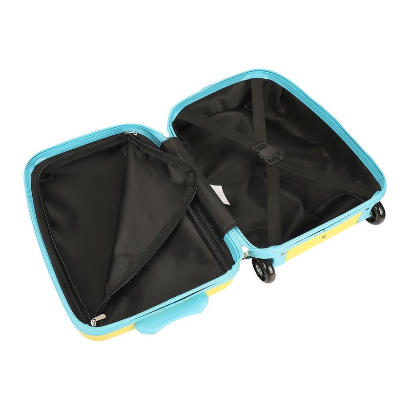 Bioworld Spongebob Squarepants Face 16.5" Youth 2-Wheel Luggage - Image 3