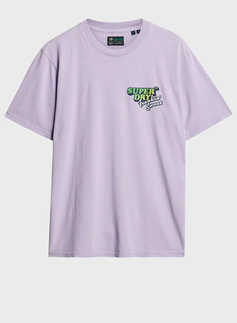 Superdry Graphic Print Crew Neck T-Shirt