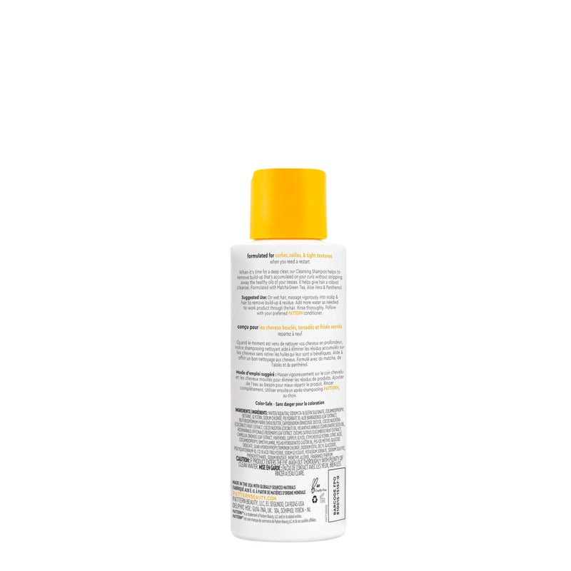 PATTERN Beauty by Tracee Ellis Ross Mini Cleansing Shampoo w Matcha Green Tea for Curls & Coils 3 fl oz - Image 2