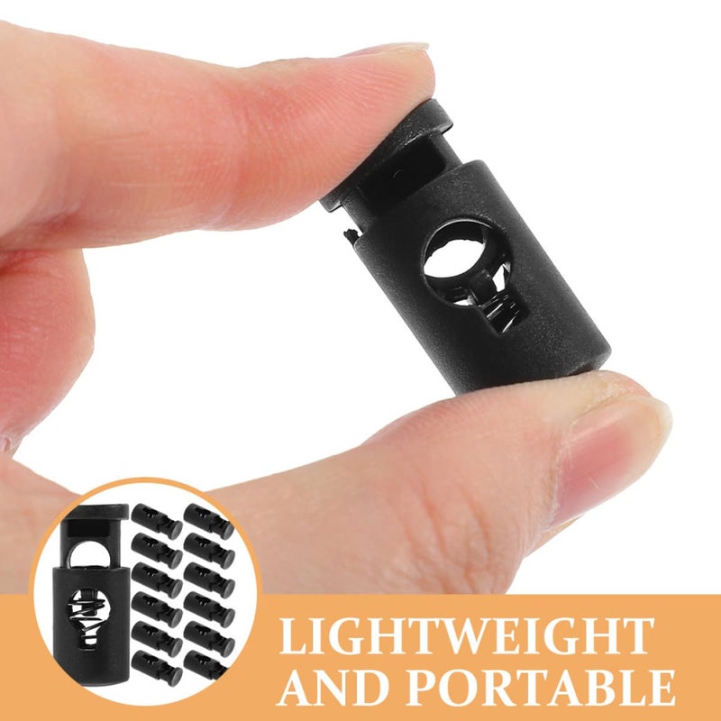 Black Windproof Garden Flag Stoppers 40 Pcs with Spring Clips for Outdoor Flagpole Secure Fixing - Image 4