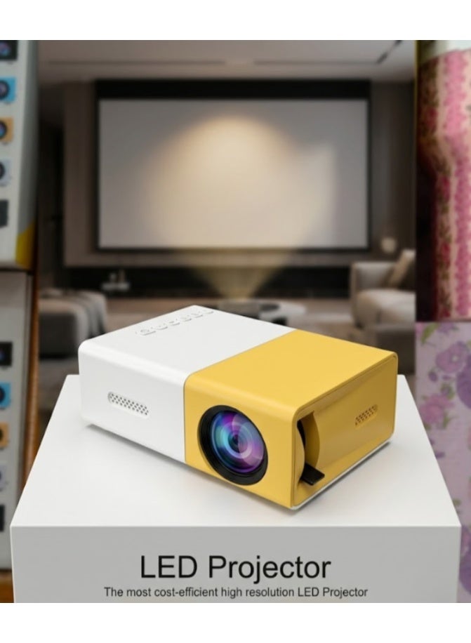 Home and outdoor cinema projector - High definition with modern multi-color lighting technology - Image 2